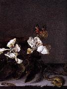 Balthasar van der Ast Still-Life with Apple Blossoms oil